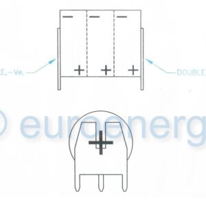 Siemed QV2 120 Ultrasound Scanner Compatible Medical Battery