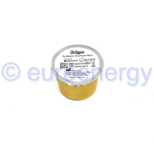 Draeger Original Medical OxyTrace Caleo Ventilator MX01050 O2 Sensor 06125