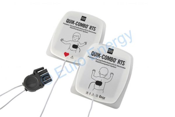 Physio Control Edge System Original 11996-000093 Pedi Electrodes with QUIK COMBO Connector