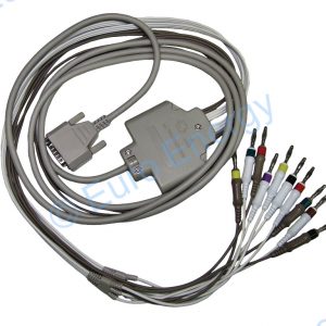 Nihon Kohden 10 Lead IEC/DIN 4mm BJ-902D Original ECG Cable 06014