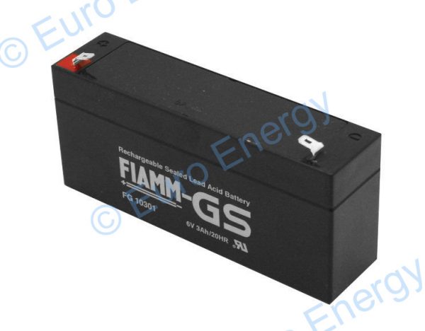 Fiamm FG10301 AGM Sealed Lead Acid Battery 04113
