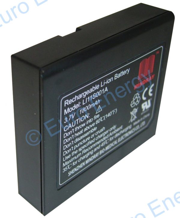 Mindray PM60 Pulse Oximeter 115-018019-00, LI11S001A Original Medical Battery 02184