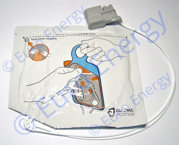 Cardiac Science Powerheart G5 XELAED001B (previously known as XELAED001A) Adult Original Defib Pads