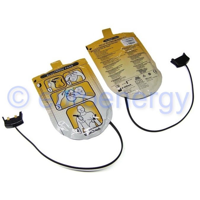 Defibtech Adult Electrodes Pads (DDP-100) Lifeline AED Original Medical Accessory