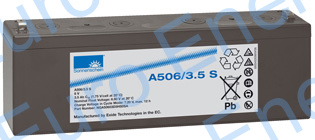 Sonnenschein Dryfit A506-3.5S Sealed Lead Acid Battery 04215