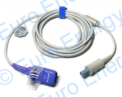 Mindray SpO2 Cable 6 Pin Nellcor Oximax Original Medical Accessory 0010-20-42595 (F)