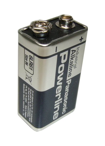 Panasonic Powerline PP3 6LR61 Primary Alkaline Battery