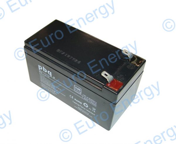 PBQ 1.2-12 VdS AGM Sealed Lead Acid Battery 04260