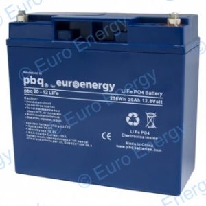 PBQ 20-12 LiFePO4 12.8v 20Ah Lithium Ferro Phosphate Battery 04728