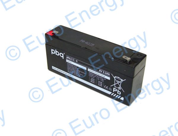 PBQ 3.2-6 Lead Acid Battery 04109