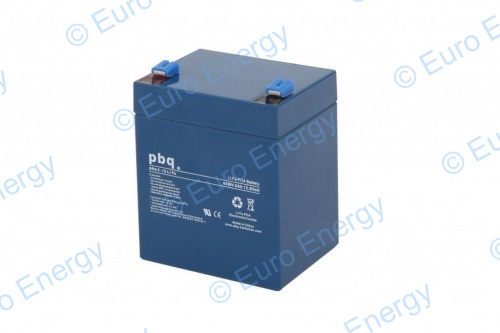 PBQ 5-12 LiFePO4 12.8v 5Ah Lithium Ferro Phosphate Battery 04714