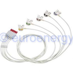 Philips Cable 5-lead Grabber chest IEC ICU Original Medical Lead Set M1978A / 989803125891