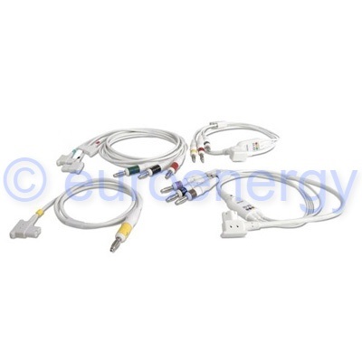 Philips IEC Diagnostic ECG Original Medical Patient Cable and Lead Set 989803151641