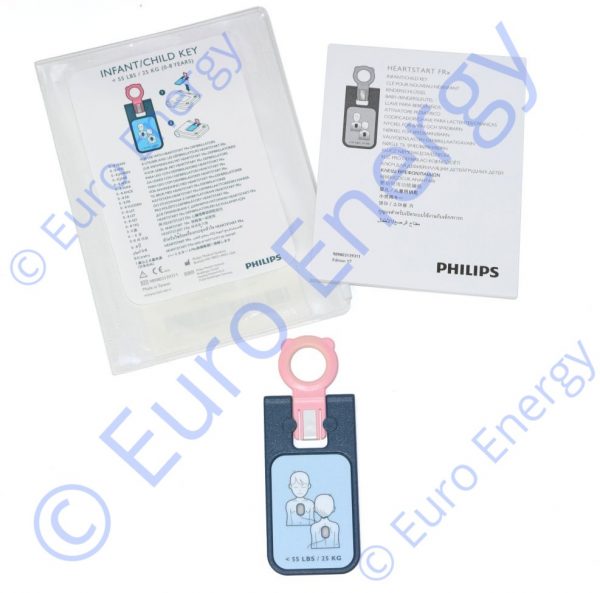 Philips Heartstart FRx 989803139311 Original Infant/Child Defibrillation Key