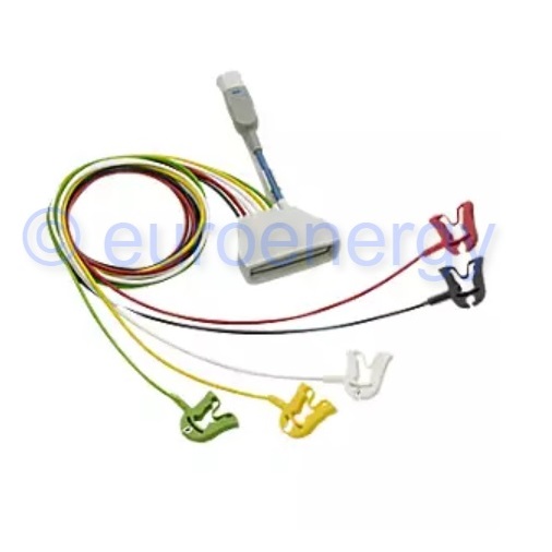 Philips Patient Cable ECG 5-lead Grabber IEC + SpO2 Original Medical Telemetry Lead Set Accessory 989803171951 06188