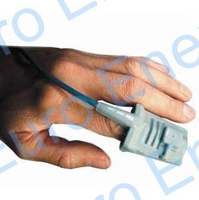Philips Reusable Adult SpO2 Finger, 8-pin Connector Sensor Original Medical Accessory M1191BL / 989803144381