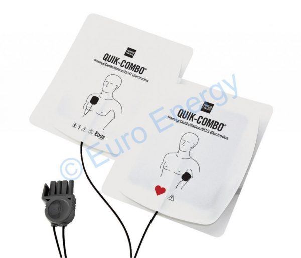 Physio Control Adult 11996-000091 Original Edge System Electrodes with QUIK COMBO Connector