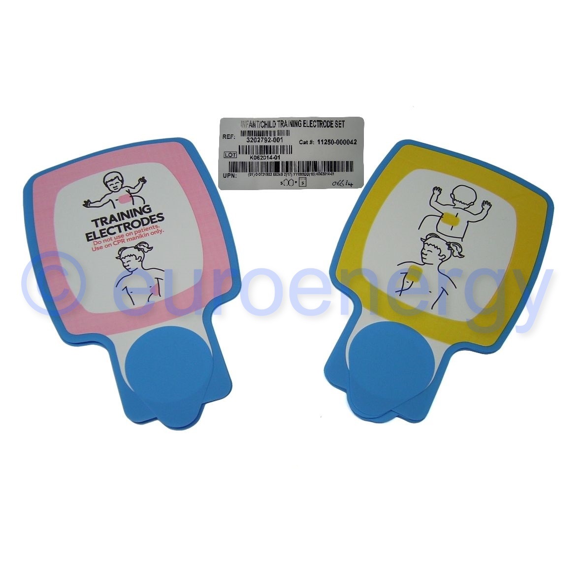 Physio Control Electrodes Training Infant & Child Set of 5 Original Medical Accessory 11250-000042