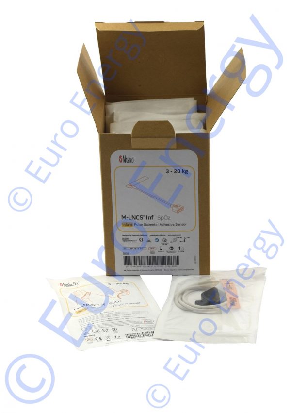Physio Control Masimo SET M-LNCS Single Use Infant SpO2 Adhesive Sensor 11171-000041 Original Medical Accessory 06049