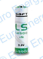Saft LS14500 AA Lithium Primary Battery Cell