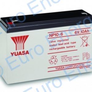 Yuasa NP10-6 AGM Sealed Lead Acid Battery 04118