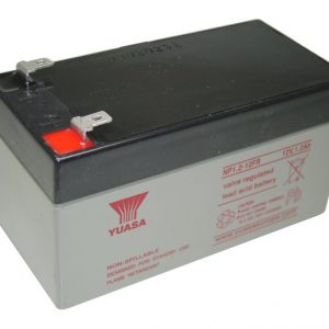 Yuasa NP1.2-12FR (Flame Retardant) Lead Acid Battery 04121