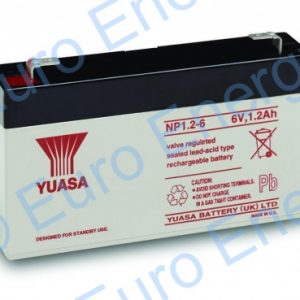 Yuasa NP1.2-6 Lead Acid Battery 04111