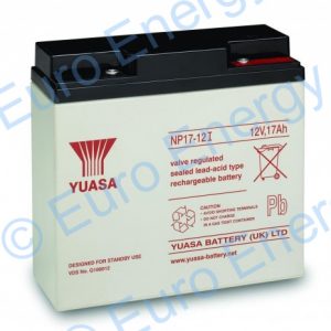Yuasa NP17-12 AGM Sealed Lead Acid Battery 04139