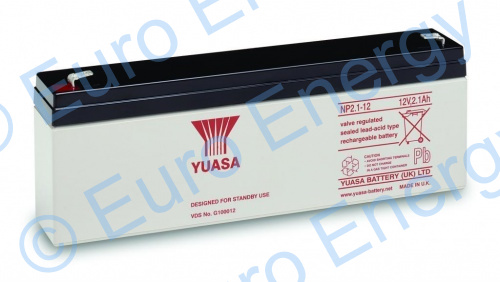 Yuasa NP2.1-12 AGM Sealed Lead Acid Battery