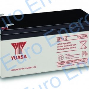 Yuasa NP2.8-12 AGM Sealed Lead Acid Battery 04134