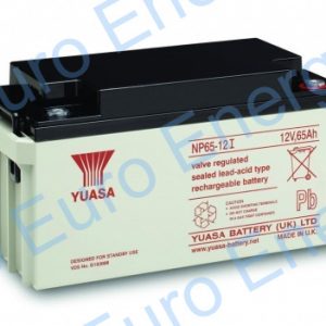 Yuasa NP65-12I AGM Sealed Lead Acid Battery 04142