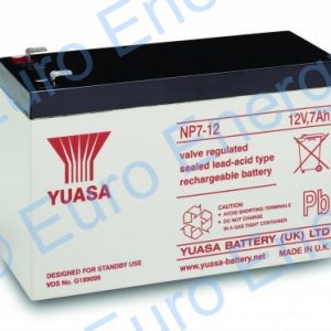 Yuasa NP7-12 AGM Sealed Lead Acid Battery 04137
