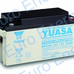 Yuasa NPC65-12 AGM Sealed Lead Acid Battery 04153