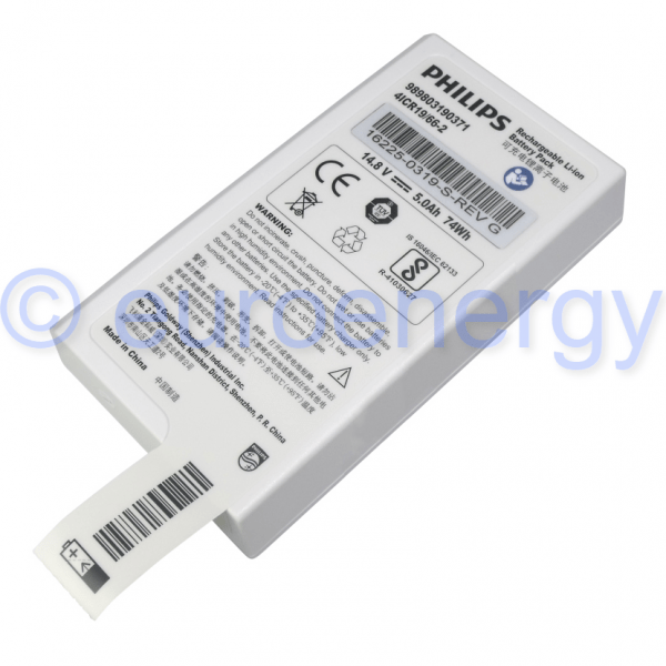 02428 Philips Efficia DFM100 Defibrillator / Monitor Original Medical Battery 989803190371