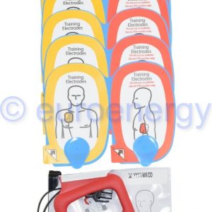 Physio Control LIFEPAK CR Plus Training Electrode Assembly Set - 5 Pack 11250-000012 Original Medical Accessory
