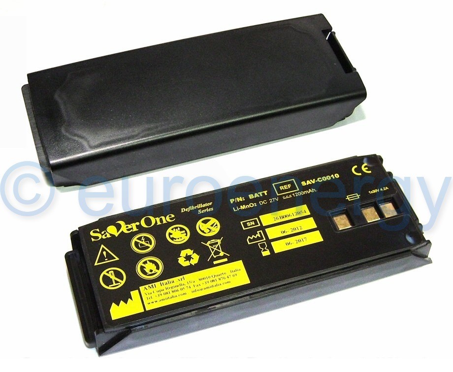 Saver One Defibrillator SAV-C0010 Original Medical Battery