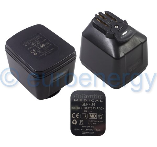 Desoutter SB-704 Large Li-Ion Sterile Original Medical Battery 17220