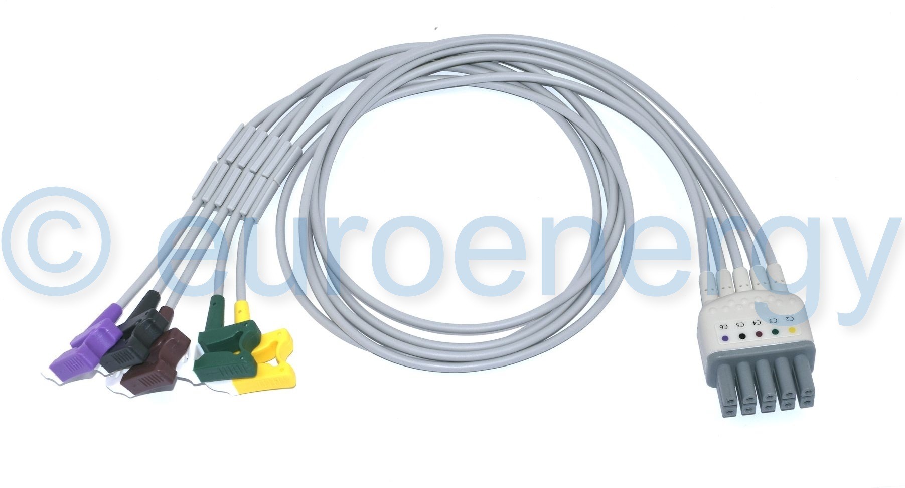 Mindray Beneheart EL6804A 12-Lead ECG, IEC Chest Cable 0010-30-42905