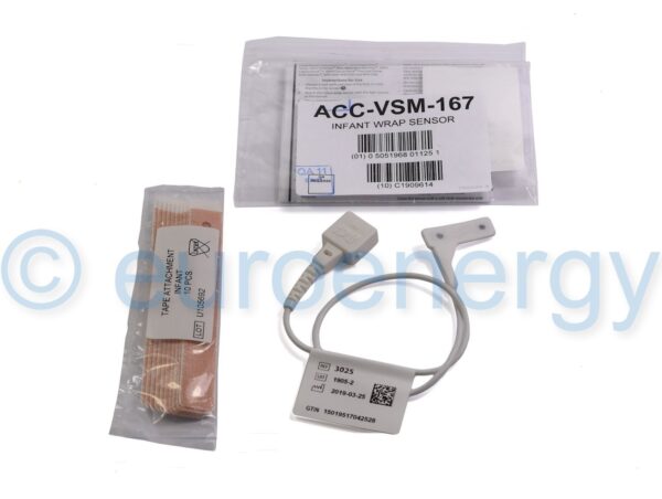 Huntleigh Reusable Infant Wrap Spo2 Sensor ACC-VSM-167 Original Medical Accessory