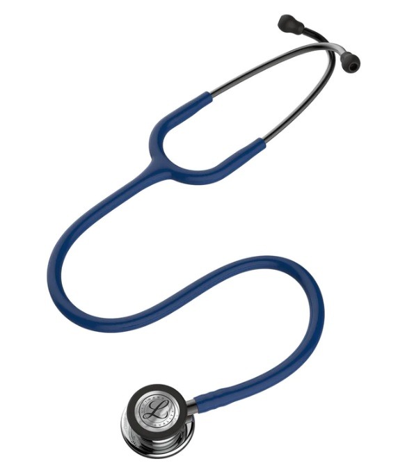Littmann Classic III Monitoring Stethoscope - Navy Blue 5863 Original Medical Accessory
