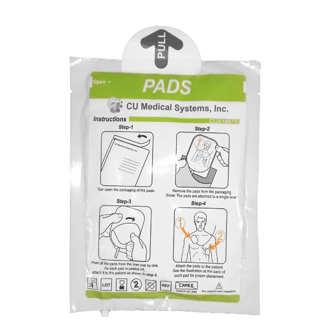 CU Medical iPad SP1 Adult / Child Electrode Pads CUA1007S Original Medical Accessory
