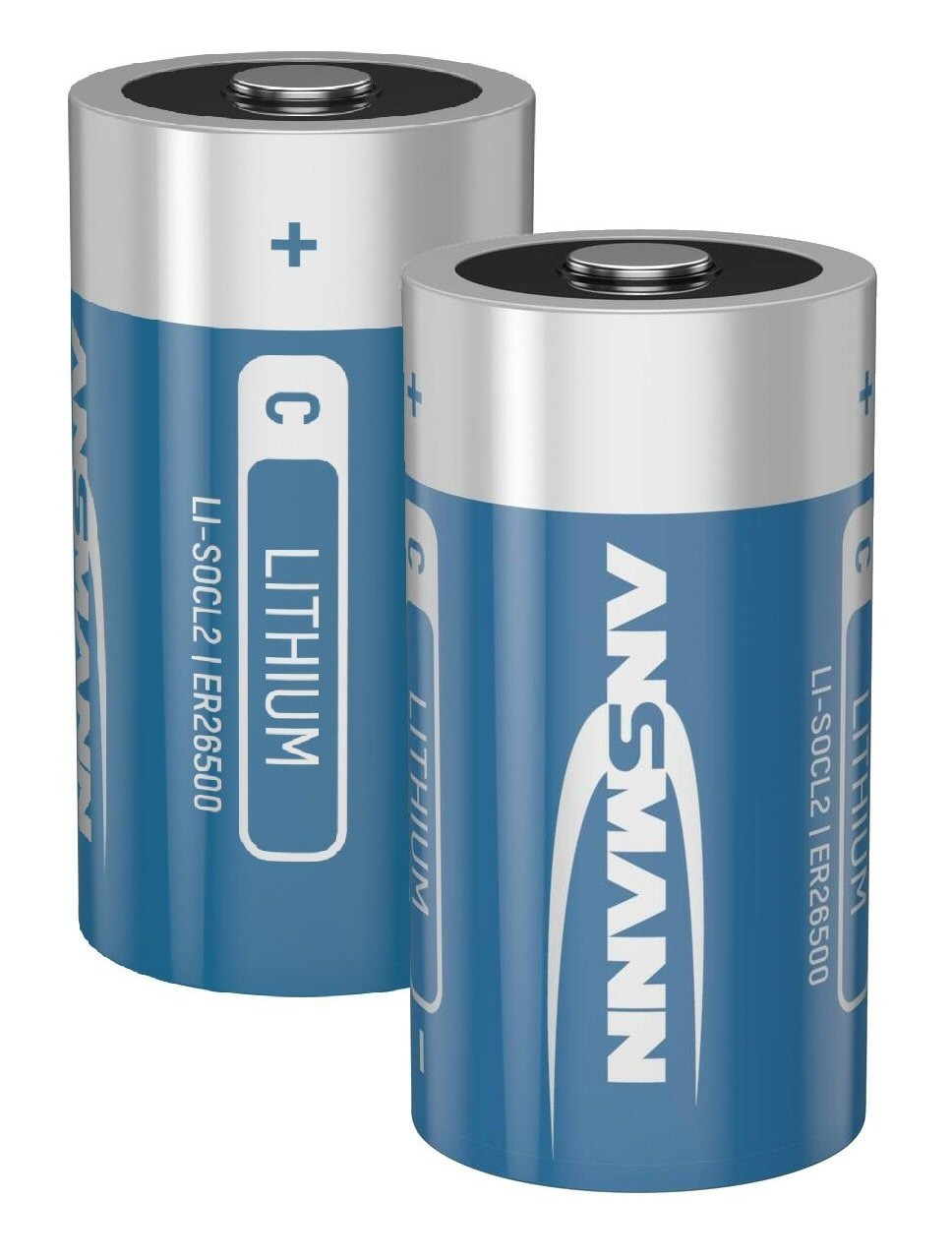 Ansmann ER26500 Lithium Primary C Cell Battery 1523-0005