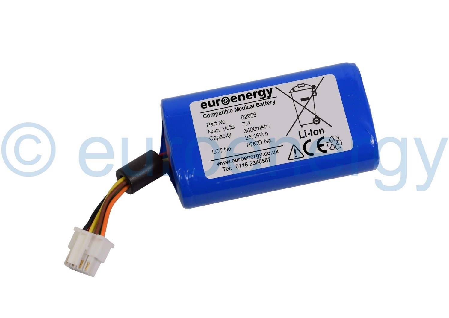 Connex Spot Monitor BATT22 Li-Ion Compatible Medical Battery